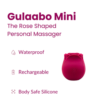 Gulaabo Mini by LemmeBe : The Rose Shaped Personal Massager