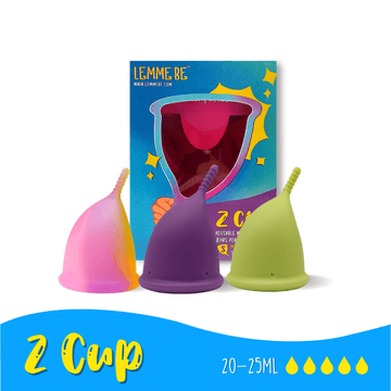 Z Cup - Reusable Menstrual Cup | 100% Medical Grade Silicone | Pack of 1