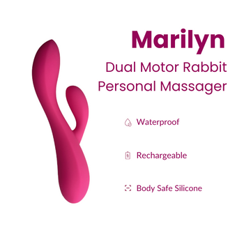 Marilyn by LemmeBe : Dual Motor Rabbit Personal Massager