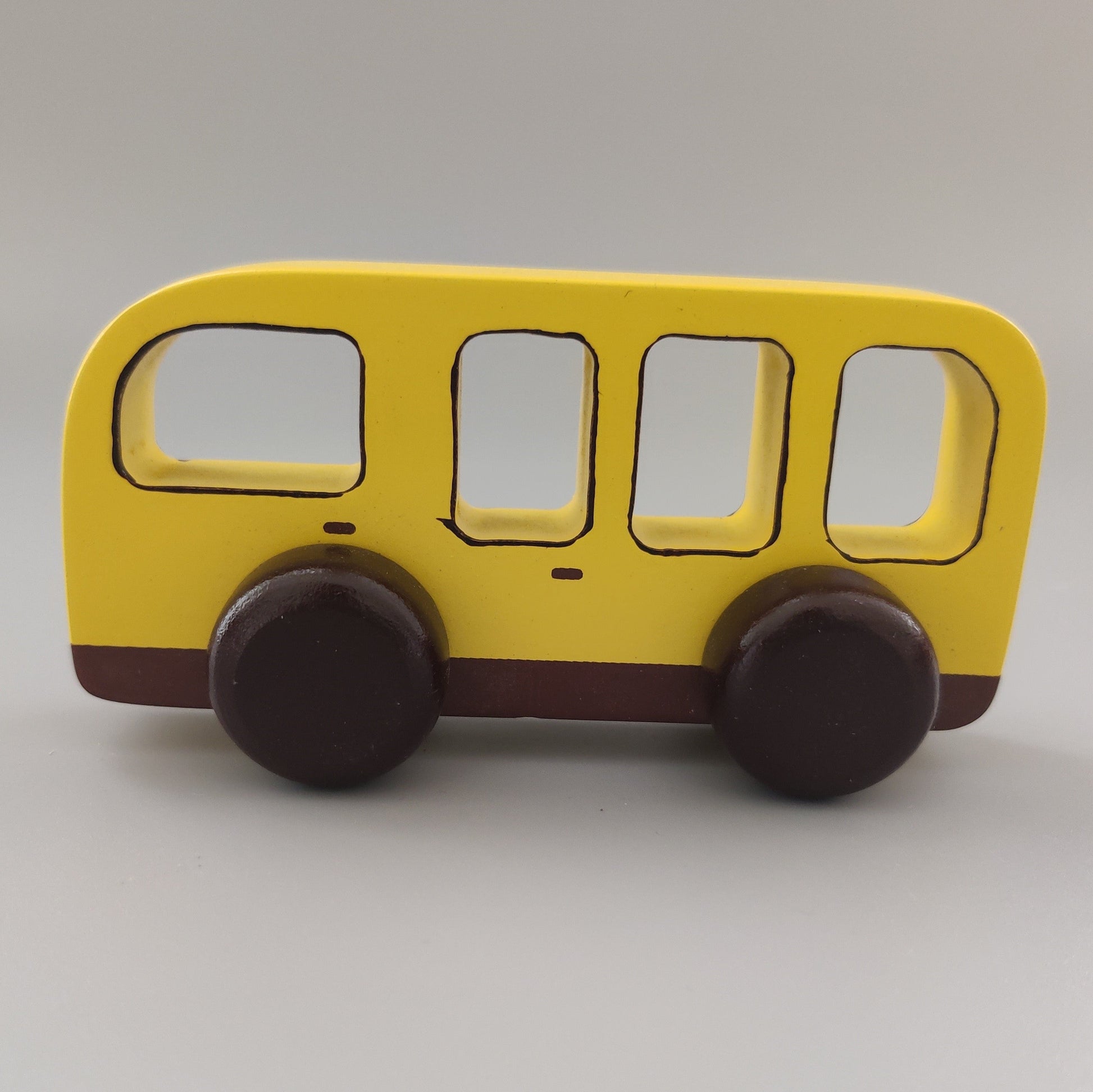 Mini Wooden Cruisers - School Bus 