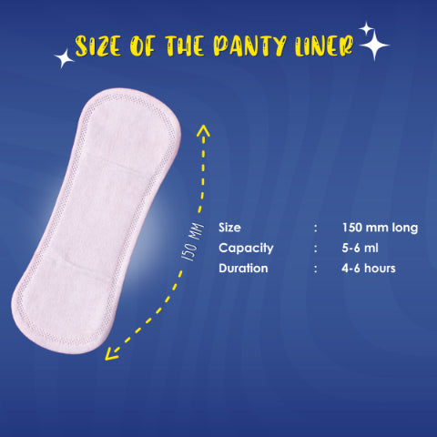 Get Organic Chemical Free Cotton Panty Liners Online