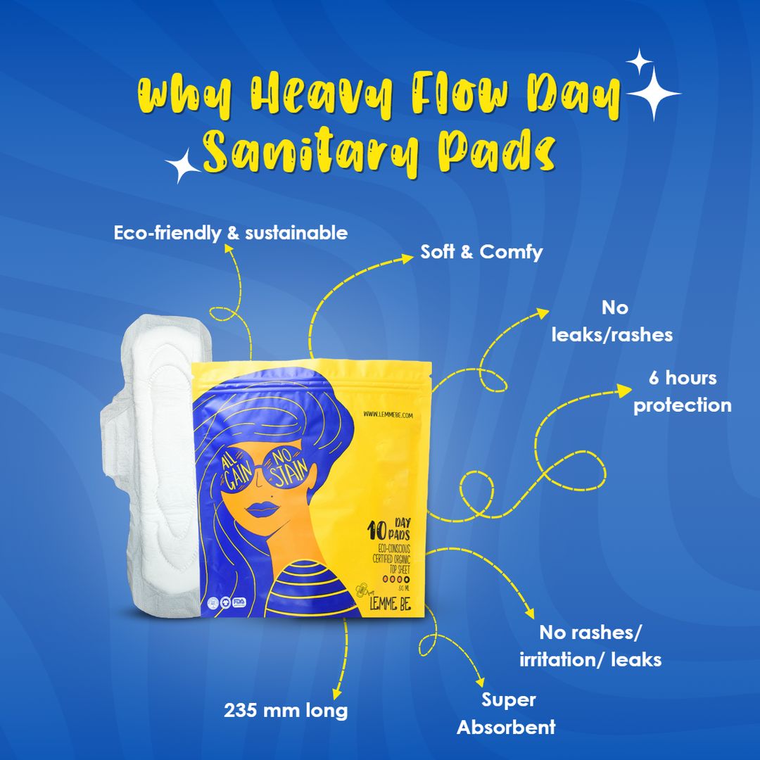 Heavy Flow Day Pads Key Features