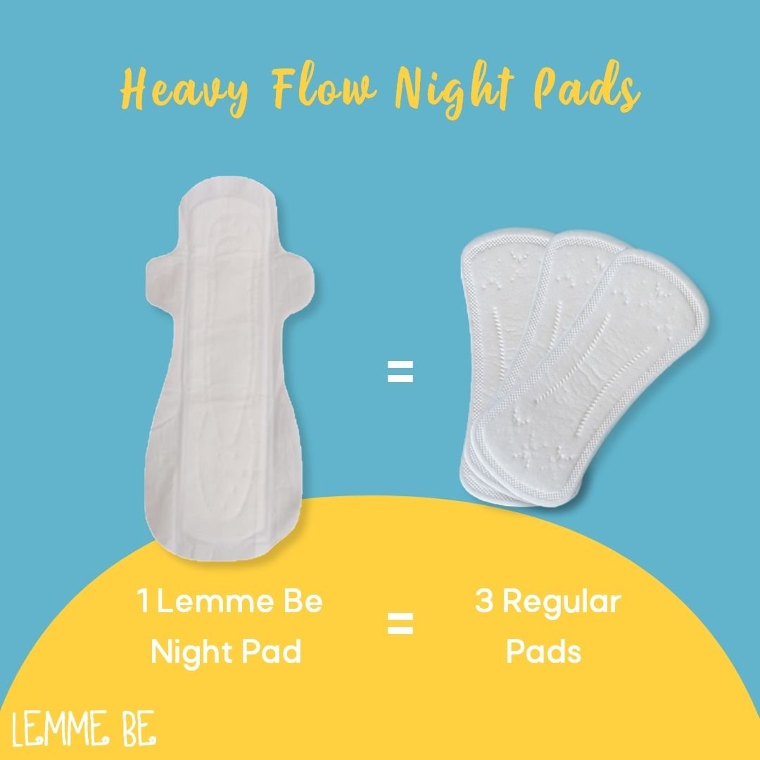 Lemme Be Heavy Flow Night Pads