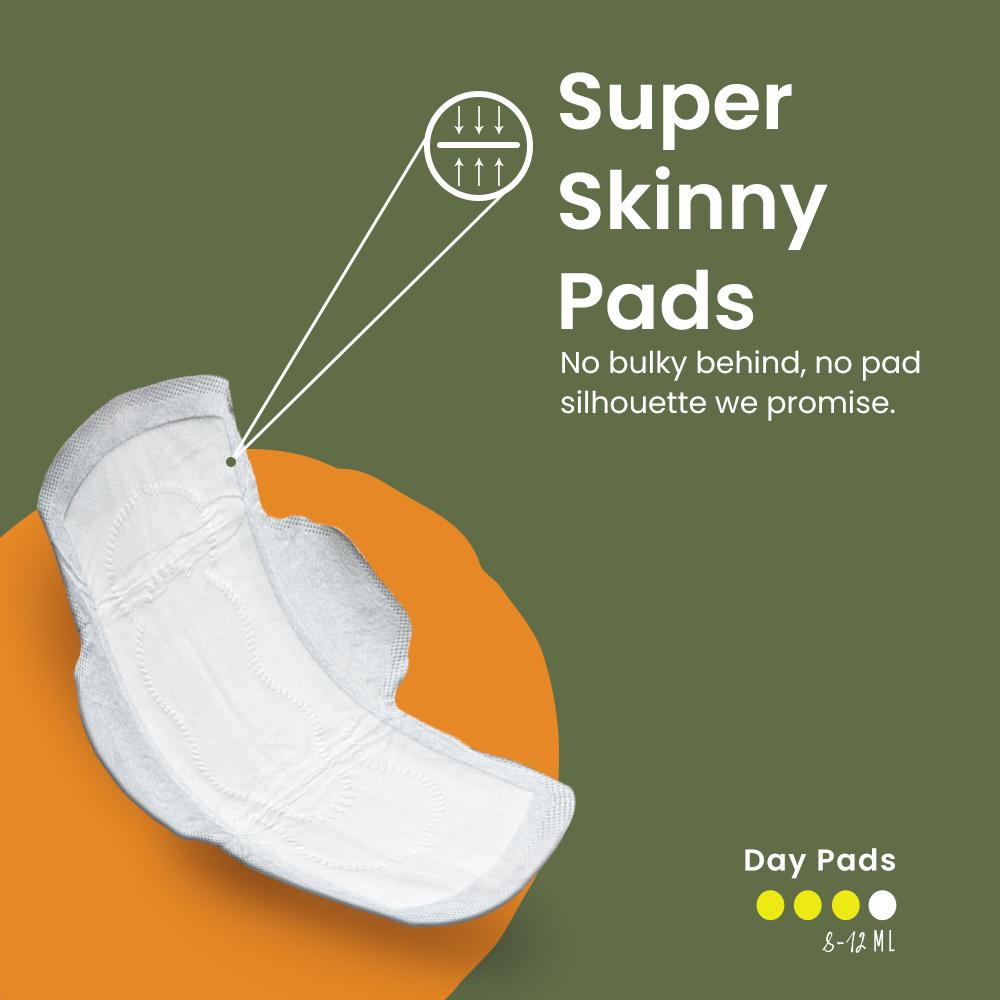 Combo of Heavy Flow and Teen Day Night Sanitary Pads.