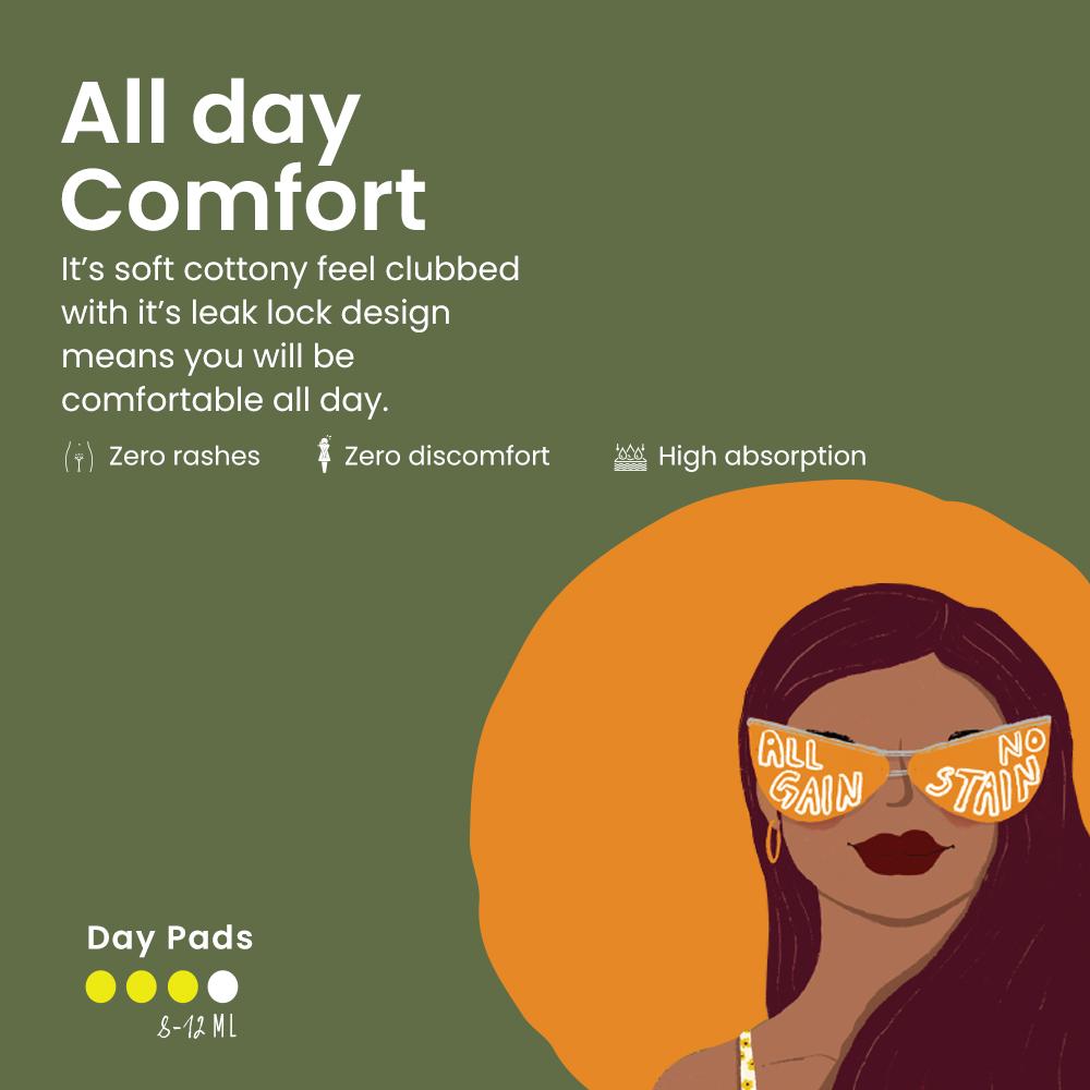 All day comfort Day Pads